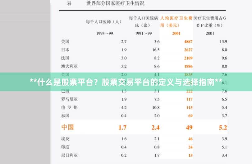 **什么是股票平台？股票交易平台的定义与选择指南**