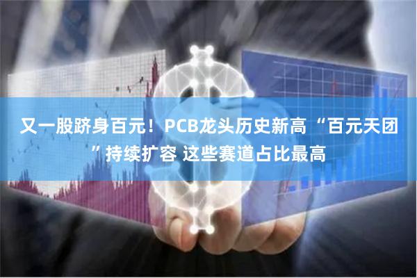 又一股跻身百元！PCB龙头历史新高 “百元天团”持续扩容 这些赛道占比最高